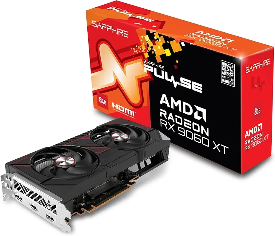 Sapphire Pulse AMD Radeon™ RX 9060 XT 8GB