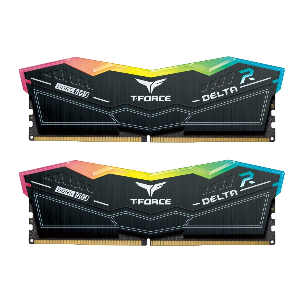 T-Force Delta RGB 32GB (16GB x2) DDR5 6000MHz Black