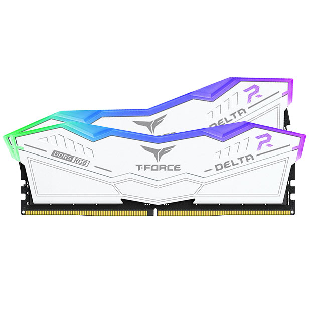 T-Force Delta RGB 32GB (16GB x2) DDR5 6000MHz White