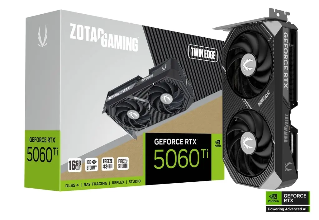 ZOTAC RTX 5060ti 16GB TwinEdge