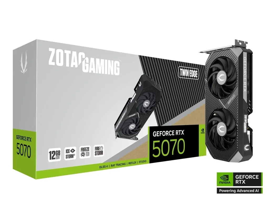 ZOTAC RTX 5070 12GB TwinEdge