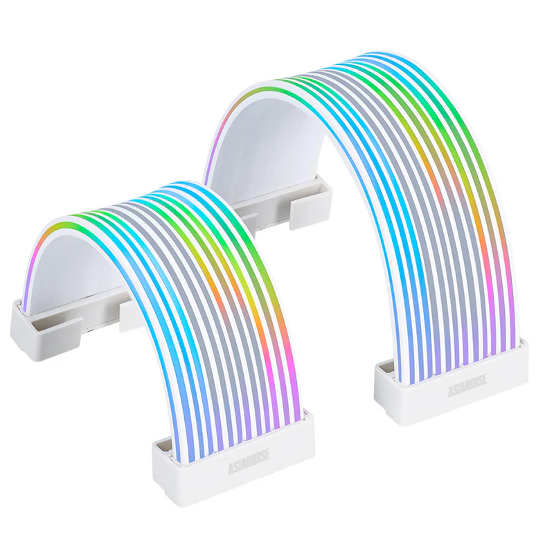 ASIAHORSE AURORA Set 24-pin + 8-pin White