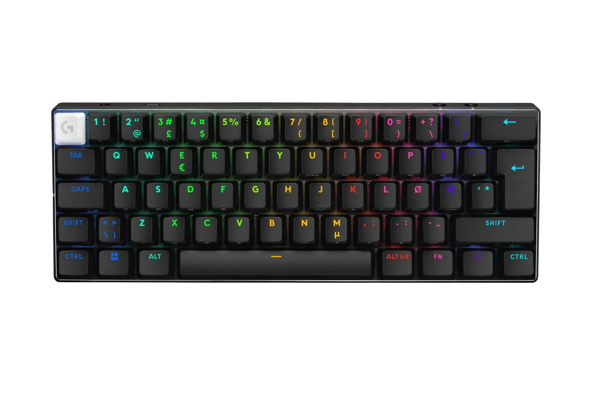 Logitech G PRO X 60% Wireless Gaming Keyboard (Tactile Optical) (Black)