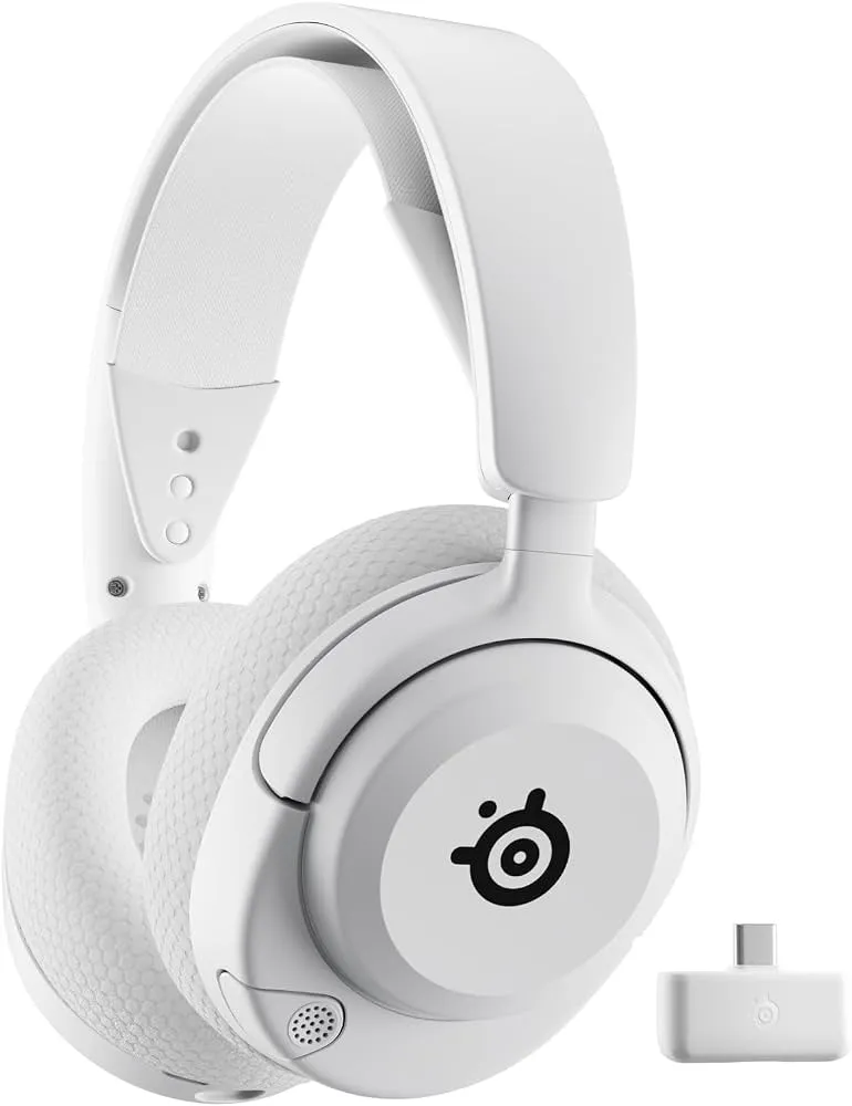 SteelSeries Arctis Nova 5 Wireless Multi-System Gaming Headset (White)