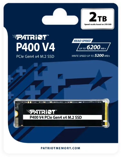 Patriot P400 V4 2TB M.2 2280 PCIe Gen4 x4