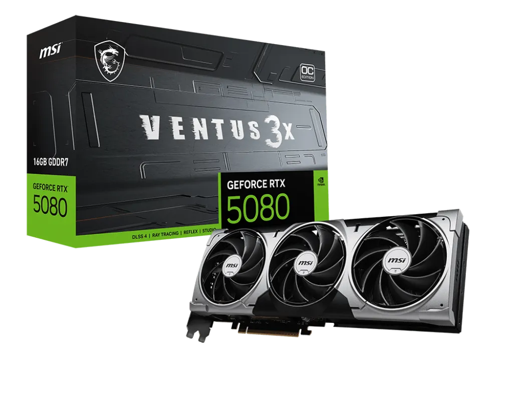 MSI RTX 5080 16GB Ventus 3X