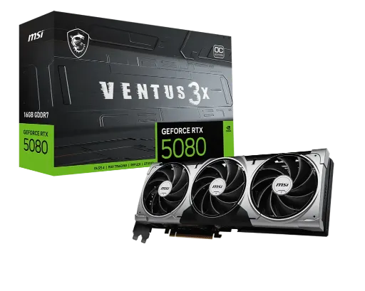 MSI RTX 5080 16GB Ventus 3X