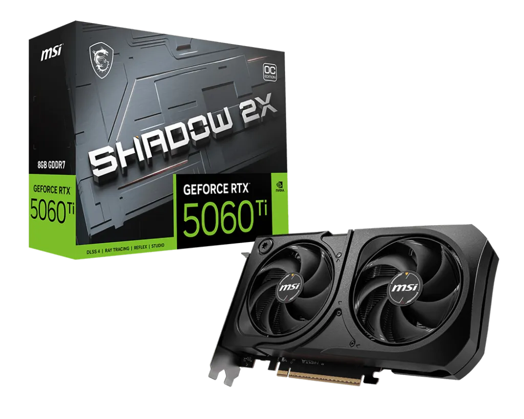 MSI RTX 5060ti 8GB Shadow 2X