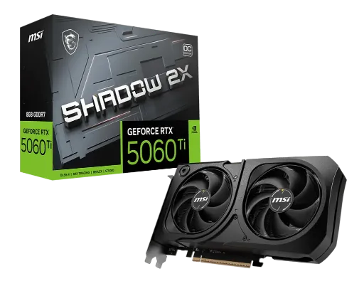 MSI RTX 5060ti 8GB Shadow 2X